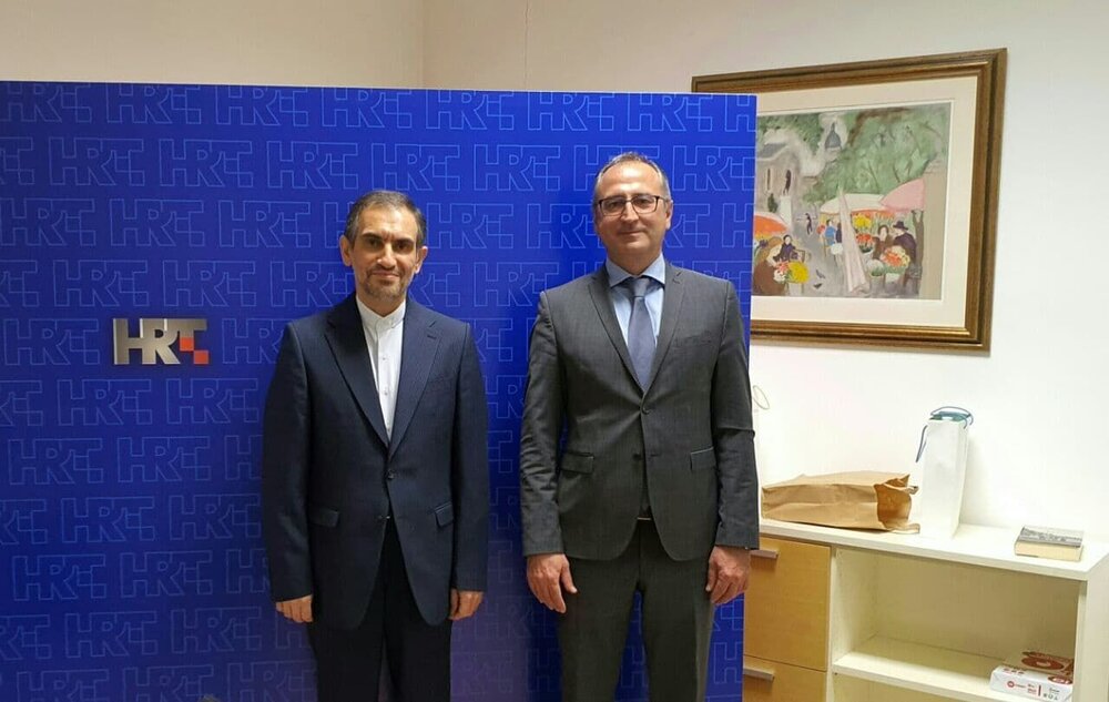 سفیر ایران: همکاری رادیو تلویزیون کرواسی و صدا و سیما گسترش می‌یابد