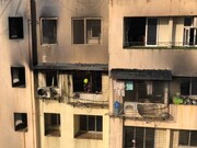 آتش سوزی ساختمانی در بمبئی ۷ کشته و ۱۵ مجروح بر جای گذاشت