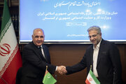 امضاء یادداشت تفاهم همکاری میان وزرای کار ایران و ترکمنستان
