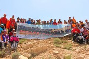 کارگران کوهنورد به قله کلار صعود کردند