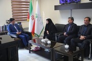 سرپرست بهزیستی مازندران با مدیر کل بازرسی استان دیدار کرد