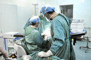 انتقال بیماران نیازمند به جراحی به بیمارستان فاطمه‌الزهرا (س) با بالگرد
