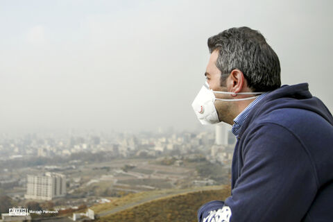 مناطق پرتردد تهران در وضعیت ناسالم برای گروه های حساس