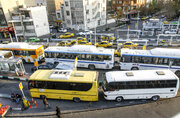 تغییر مسیر خطوط اتوبوس ها در روز تحلیف ریاست جمهوری