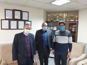 دیدار مدیر درمان تامین اجتماعی مرکزی با دبیر اجرایی خانه کارگر استان