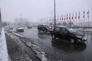 پیش‌بینی بارش باران و برف در استان تهران