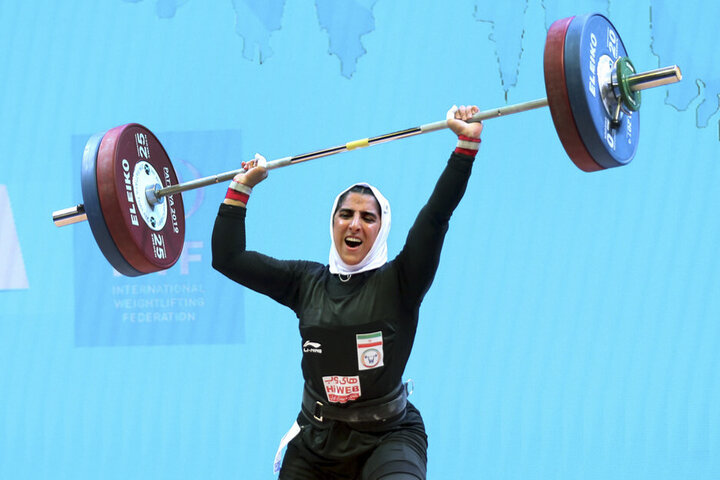 رتبه نهایی دختران وزنه بردار ایران در قهرمانی آسیا