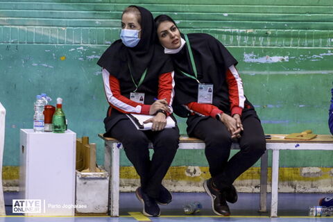 دیدار دو تیم والیبال زنان سایپا تهران و شهرداری قزوین