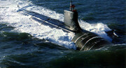 ورود زیردریایی اتمی استراتژیکی آمریکا به خلیج فارس