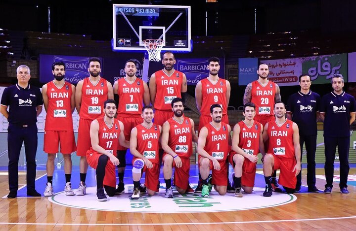 حریفان بسکتبال ایران در المپیک 2021 مشخص شدند