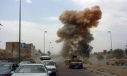 انفجار بمب در مسیر کاروان ائتلاف بین‌المللی در استان بابل