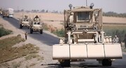 ورود کاروان نظامی آمریکا از عراق به سوریه