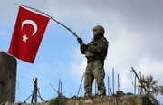 احداث پایگاه نظامی جدید ترکیه در مرز سوریه