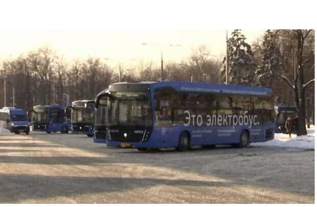تمام اتوبوس های مسکو تا ۲۰۳۰ برقی می شوند