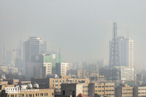 کاهش کیفیت هوای پایتخت طی امروز