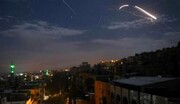 مقابله سامانه پدافند هوایی سوریه با اهداف متخاصم در ریف دمشق