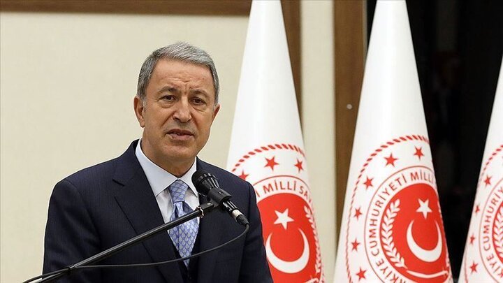 هشدار وزیر دفاع ترکیه به یونان نسبت به استفاده از زبان تهدید