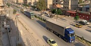 ورود ده‌ها کامیون حامل تجهیزات لجستیک از عراق به سوریه