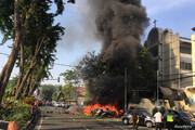 حمله انتحاری به کلیسایی در اندونزی