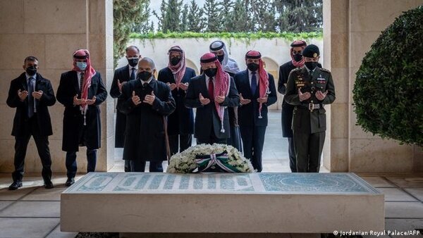 حضور پادشاه اردن و برادرش در انظار عمومی