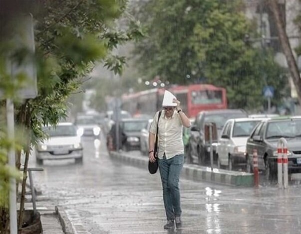 بارندگی در راه تهران و شهرهای مختلف ایران