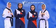 دختران تکواندو ایران راهی اردن می‌شود