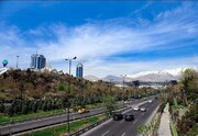 ‌برقراری هوای قابل قبول تا پایان دوشنبه در تهران
