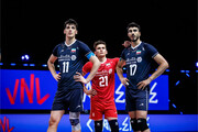 دریافت‌کننده ایران در رتبه هفتم لیگ ملت‌های والیبال