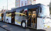 وزیر صمت اولین خط تولید اتوبوس تمام برقی را افتتاح کرد