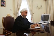 پیام تبریک روحانی به مناسبت فرا رسیدن روز ملی روسیه