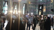 حضور گسترده خبرنگاران داخلی و خارجی در حسینیه ارشاد
