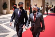 رایزنی پادشاه اردن و رئیس اقلیم کردستان عراق