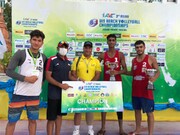 مردان والیبال ساحلی قهرمان آسیا شدند