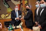 دیدار سفیر ایران با رییس مجلس نمایندگان برزیل