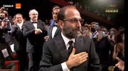 تبریک  رئیس سازمان سینمایی برای دریافت جایزه بزرگ کن