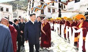 مانور قدرت در سرزمین دالایی لاما
