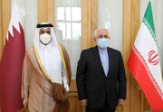 رایزنی وزیران خارجه ایران و قطر پیرامون تحولات منطقه