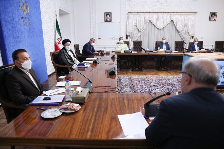 حضور رییس‌جمهور در جلسه روسای کمیته‌های تخصصی کرونا