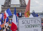 اعتراضات هزاران نفری در فرانسه علیه محدودیت‌های کرونایی