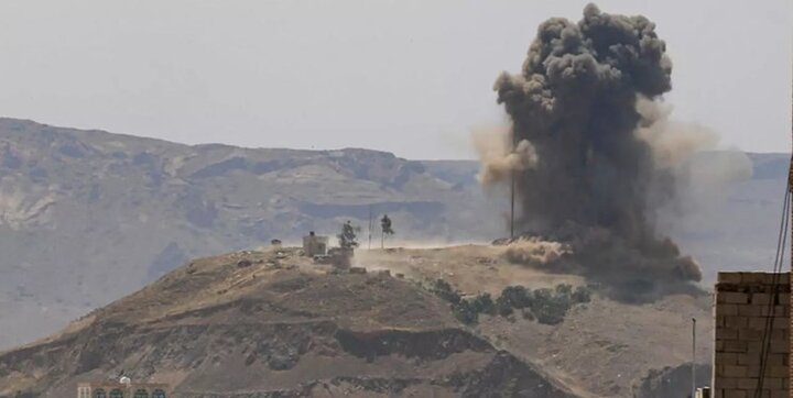 حمله موشکی به پایگاه ائتلاف سعودی در جنوب یمن