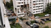 فرو ریختن چند آپارتمان در پی وقوع انفجار گاز در حومه مسکو