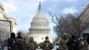 بازداشت ۴ تن طی تظاهرات در برابر ساختمان کنگره آمریکا