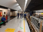 تجهیز ایستگاه تقاطعی توحید در خط ۷ مترو آغاز شد