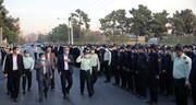 «مانور اقتدار» یگان حفاظت شهرداری تهران با حضور زاکانی