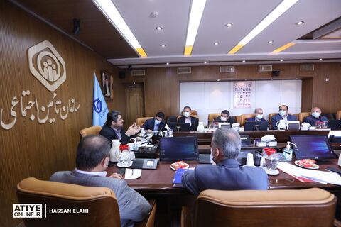 دیدار سرپرست سازمان تامین اجتماعی با کانون عالی انجمنهای صنفی کارگری استان تهران