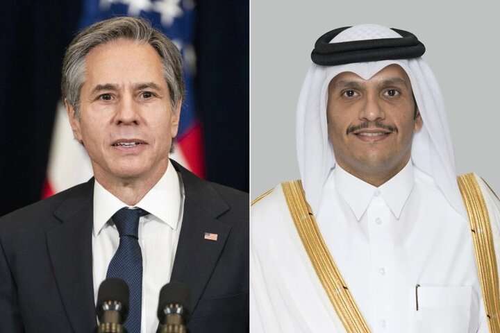 گفت‌وگوی وزرای خارجه آمریکا و قطر