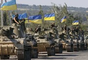 رزمایش زرهی اوکراین در دونتسک
