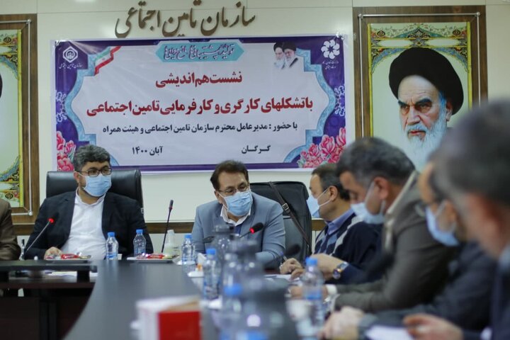 سفر استانی سرپرست سازمان تامین اجتماعی به استان گلستان