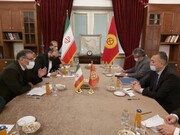 مناسبات دوجانبه و همکاری‌های منطقه‌ای ایران و قرقیزستان گسترش می‌یابد