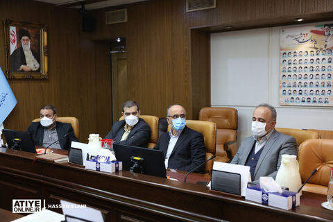 جلسه شورای ترویج و تحکیم فرهنگ ایثار و جهاد در سازمان تامین اجتماعی